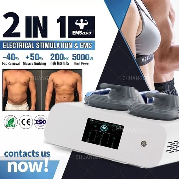 

2023 sales slimming machine the dls-emslim high-efficient safe and convenient equipment for muscle building and fat reduction two rf handles