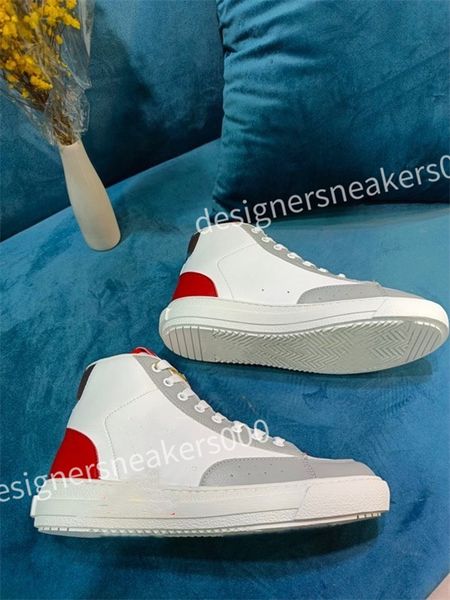 

new luxurys designers sneaker casual shoes white black leather womens mens high-quality flat lace up trainers sneakers size 35-46