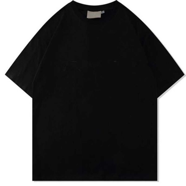 

t designer tide shirts chest letter laminated print short sleeve high street loose oversize casual t-shirt 100% pure cotton for men and wom, White;black