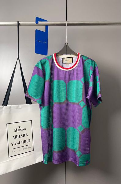 

men's plus tees & polos round neck embroidered and printed polar style summer wear with street pure cotton 2r11ed, Black;brown