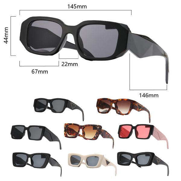 

fashion designer sunglasses classic eyeglasses goggle outdoor beach sun glasses for man woman 15 color optional triangular signature, White;black