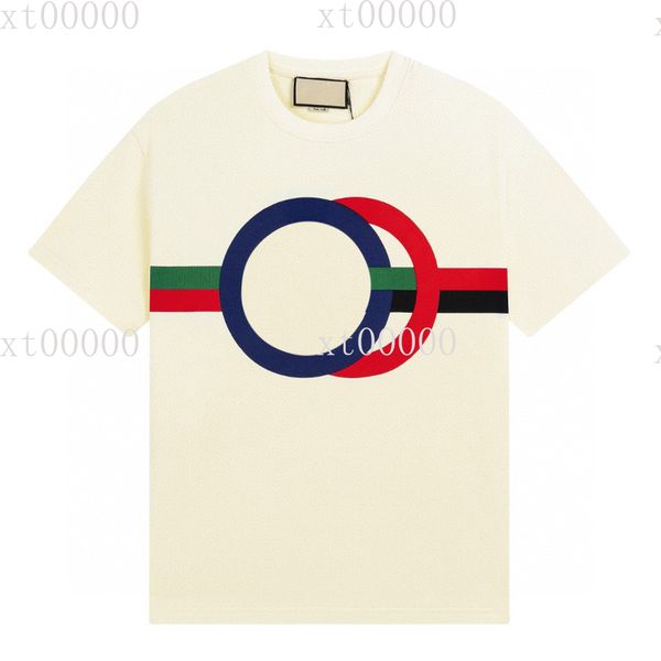 

22ss designer letter printed t shirts tee sweatshirt fashion high street short sleeves summer casual t-shirt breathable men women crew neck, Black;brown