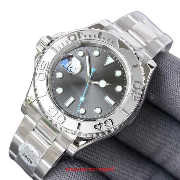 

designer r olax watches 5a mens aaa watch luxury automatic mechanical gold watches 40mm stainless steel folded buckle strap sapphire glass m, Slivery;black