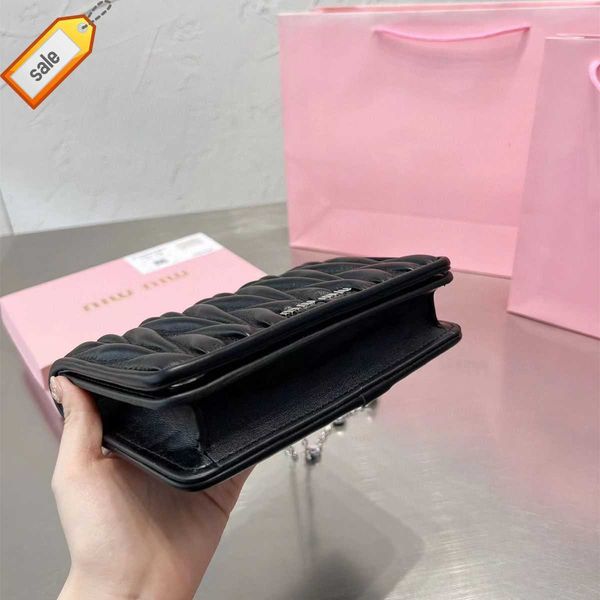 

women's brand designer shoulder bags crossbody bags tote new fashion miu pleated rhinaute armpit messenger miter bag factory direct sal