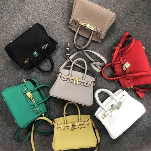

5a totes h brand birkins handbag leather bags cutomized head layer with 15 color on houlder with logo 22znqq qqqq