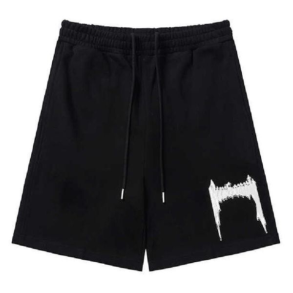 

mens shorts beach pants european and american brand trend classic checkered loose large summer printed letter fashion womens same style boar, White;black