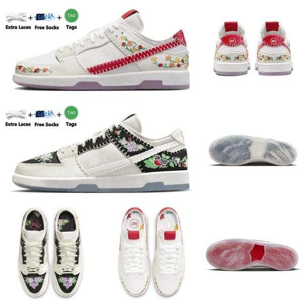 

2023 running shoes for men women decon n7 rammellzee fd6951-700 light green spark sail summit whiteuniversity red platform shoe trainers wal