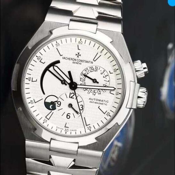 

moissanite luminous wrist watches v c seaovers diamond cal.1120qp series k2qy iced out bezel gift watch for man vachercon, Slivery;brown