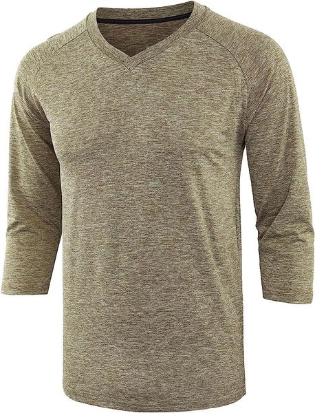 

men's t shirt short sleeve v neck tee casual running sports gym workout quick dry t shirts, White;black
