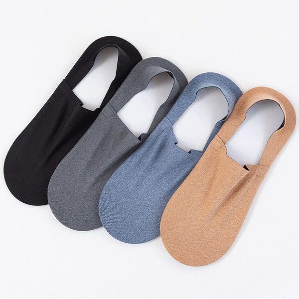 

men's socks multi color cotton sock slippers breathable 23ss, Black