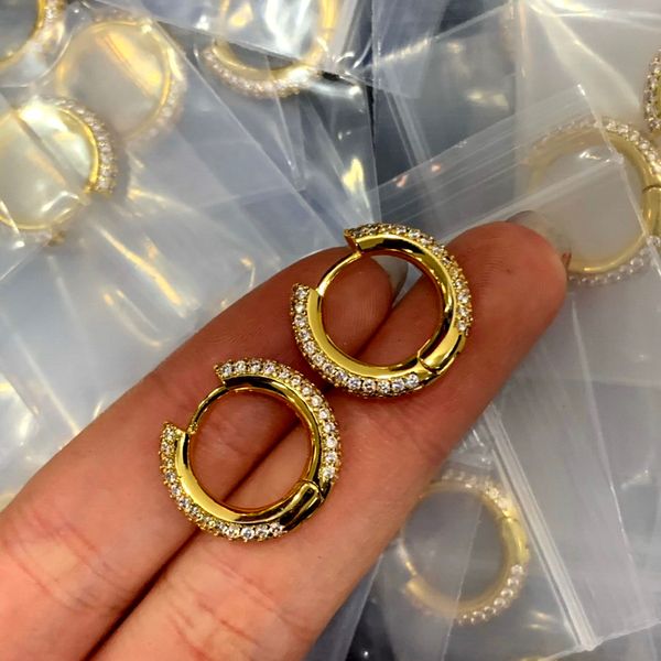 

new designed triomphe arch crystal tassel earrings in brass with gold shiny women ear hoops designer jewelry ce9000, Golden;silver