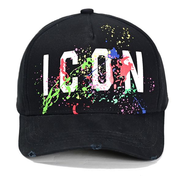 

designer hat d2q2 icon embroidered cap luxury baseball hats mens summer sale sport casual sunshade cap adjustable fit fashion new print hats, Blue;gray