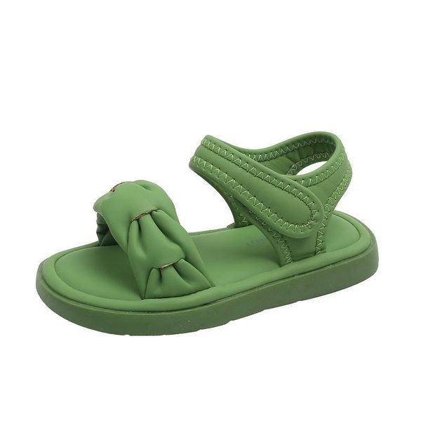 

sandals baby shoes flip flops children footwear girls summer casual beach soft sole princess f12761, Black;red