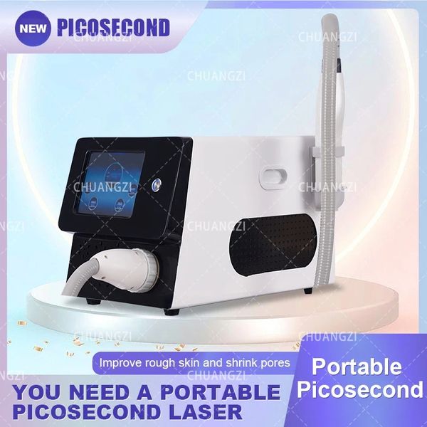

tattoo removal nd yag portable laser-machine q switch picosecond la-ser speckle removal eyeline remove with 532nm 1064nm 1320nm