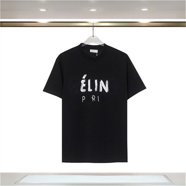

men's t-shirts women's t-shirts designer tees short sleeves luxury clothes summer leisure breathable printed coats high-quality cl, White;black