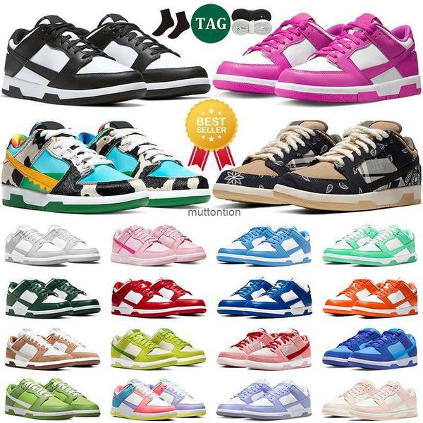 

low 2023 running shoes for men women black white active fuchsia triple pink lilac grey fog gai pn dust unc coast sneakers mens trainer