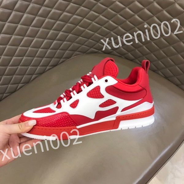

r sneakers plate-forme shoes running shoes thick sole trend light fashion color cool casual lace-up dad shoe, Black
