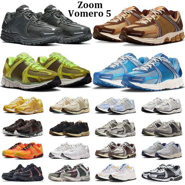 

men women vomero 5 running shoes anthracite pn dust dark grey black sesame yellow ochre royal tint brown beige mens trainers outdoor sneaker