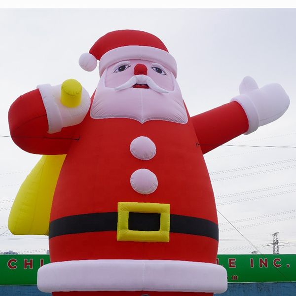 

10mh 33ft with blower customized giant inflatable santa claus blow up christmas father old man for mall promotion decoration toys 001