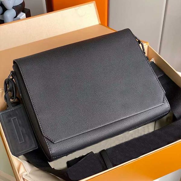 

m57080 designers shoulder bags for men messenger bag 5a genuine leather briefcase pocket mini aerogram flap crossbody wallet business trip b
