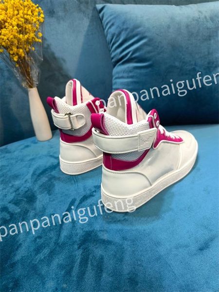 

new designer flat sneaker trainer casual shoes leather white overlays fashion platform mens womens sneakers size 35-46, Black