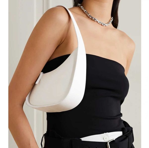 

the row bag handbag mini half moon bag fashion womens tote designer small clutch underarm bags mens messenger crossbody luxury genuine leath