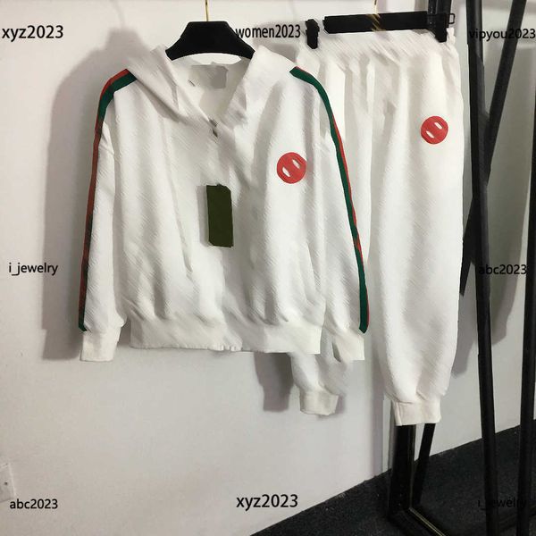 

women tracksuits lady designer sports suit 2pcs long sleeved hooded zippered jacket and elastic waist casual pants #multiple product, Gray