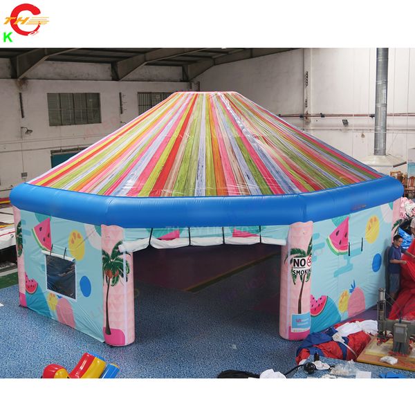 

outdoor activities 10m 33 ft diameter with blower giant inflatable beach bar portable infllatable disco dome tent irish pub lawn tents for s