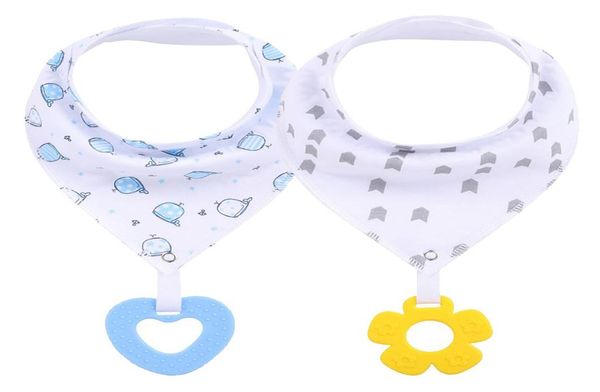 

baby bandana drool bibs for teething and drooling super soft absorbent cotton bibsteething toys set toddler baby feeding bibs 2104706738