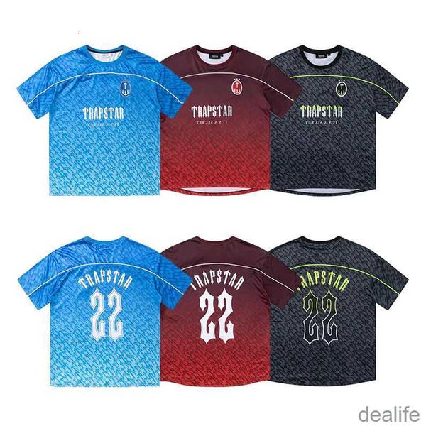

t-shirts trapstar mens football jerseys summer casual t shirt womens streetwear short sleeve quick drying cool t-shirt 4b9z, White;black