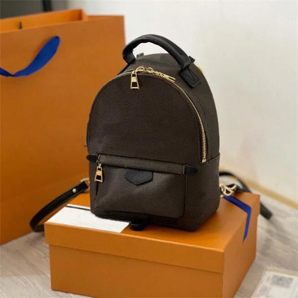 

classic luxury kids backpacks fashion designer shoulder bags genuine leather messenger shopping school bag cross body handbags women's