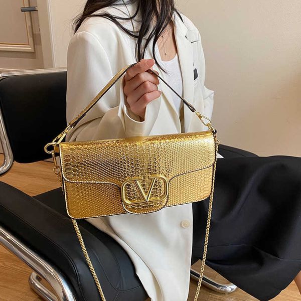 

bags2023 new edition ins trendy simple crossbody women's bag single shoulder bag chain underarm bag fnyt