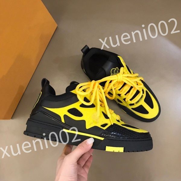

2023 new luxury designer sneakers plate-forme shoes running shoes thick sole trend light fashion color cool casual lace-up dad shoe, Black