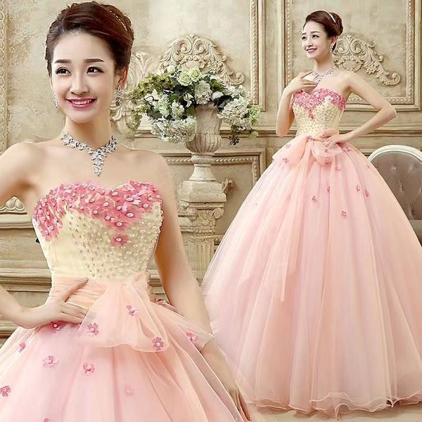 

pink long prom dress beaded 3d flowers sparkly off shoulder big bow sequined women birthday gala party gowns robe de soiree customed teen ho, Black