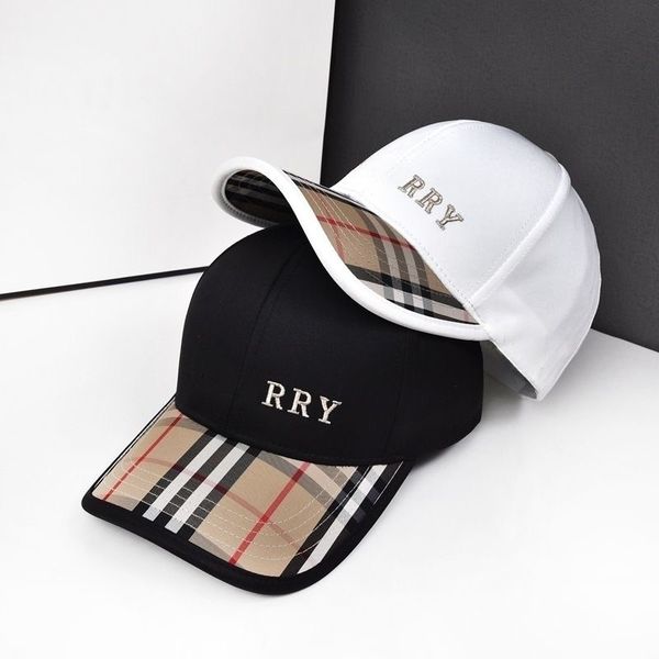 

hat fashion designer classic plaid baseball men women high end luxury retro plaid letter sun hat bucket hat, Blue;gray