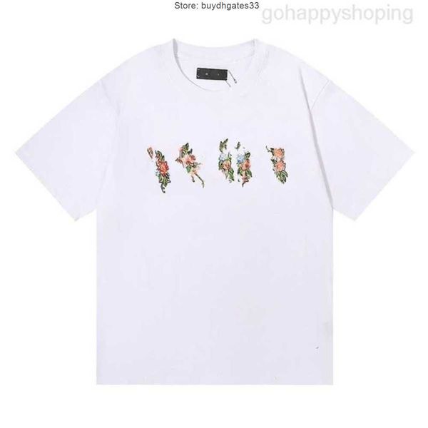 

reflective amirly oversized antipilling designer lettering brand mens print quality t vintage cotton shirt lanvins sport tshirts womens shor, White;black