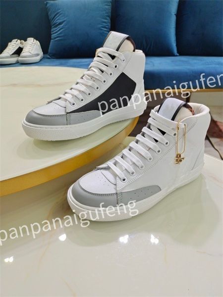 

new r flat sneaker trainer casual shoes leather white overlays fashion platform men's womens sneakers size 35-46, Black