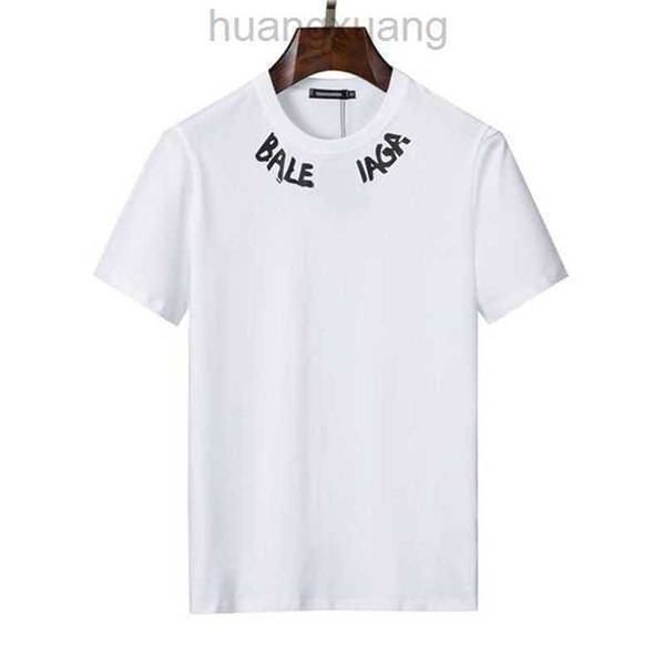 

t tees designer 2022 brand shirts pure cotton short sleeve shirt simple letter printed summer casual men clothing size s-xxxxl8qtd, White;black