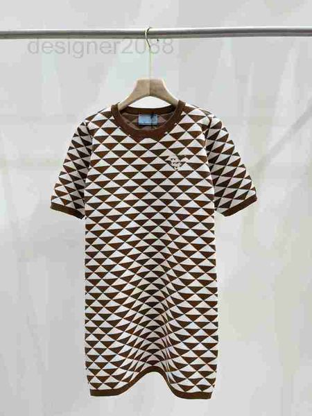 

street style dresses designer 2023 summer o neck short sleeve print fashion milan runway dress brand same womens nd3d, Black;pink