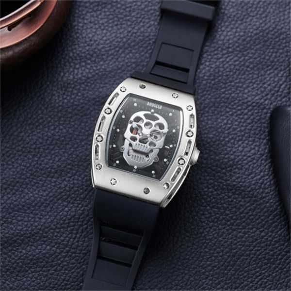 

ri luxury cha designer rd wrist movement watches rm052 eur tourbillon aklg mens montre moissanite watch diamond women, Slivery;brown