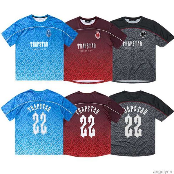 

designer mens shirt trapstar football jersey summer t shirts couples t-shirts women trapstars street fashion pullovers tees g1ir, White;black