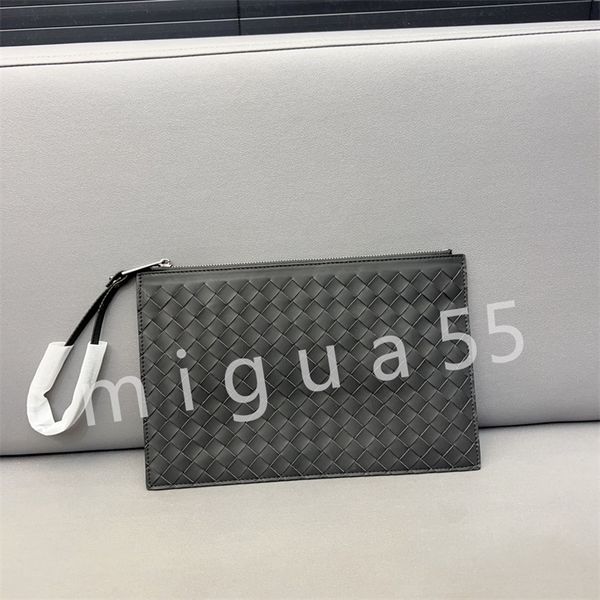 

premium designer luxury weave clutch bags classic all-match folder