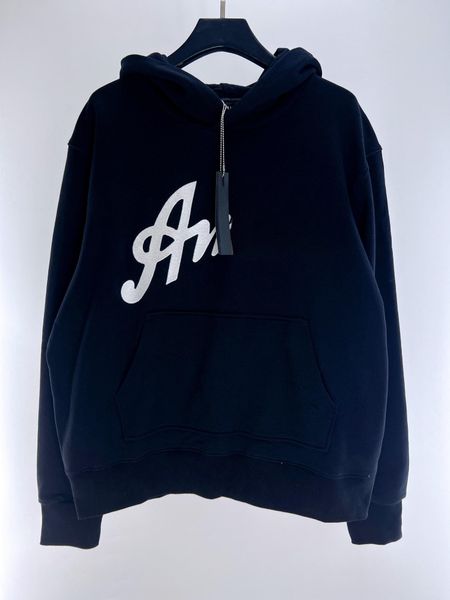 

men's luxury designer hoodies men hoodies pullover letter printing long sleeve street hip-hop clothing, Black