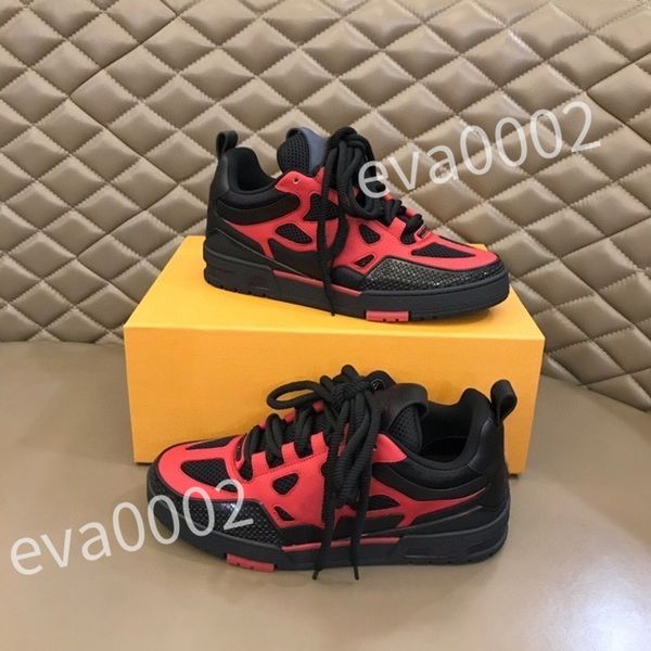 

2023 new luxury designer shoes office sneakers mens womens shoes flats running trainers outdoor sports design men sneaker platform out, Black