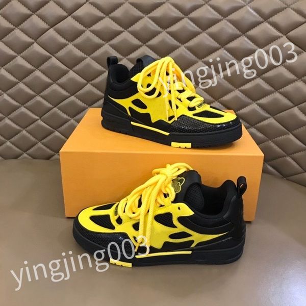 

2023 new luxury designer running shoes women sports casual shoes ccity sneaker woman trainer sdfsf calfskin reflective sneakers, Black