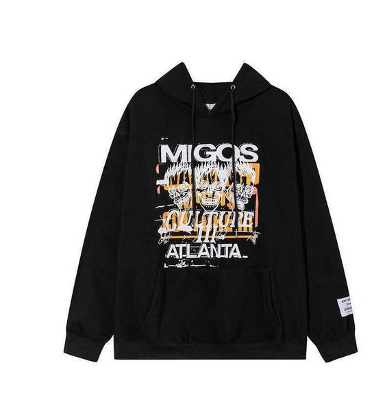 

fashion men womens galleries dept hoodie sweate designer hoodies pullover letter flame print long sleeve t-shirt high street sweatshirts3jry, Black