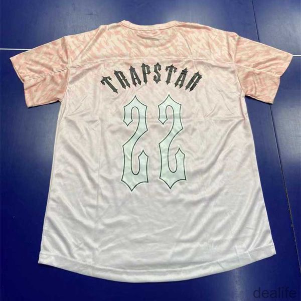 

mens shirt designer trapstar football jersey t shirts couples letter t-shirts women trapstars trendy pullovers tees f7xf, White;black