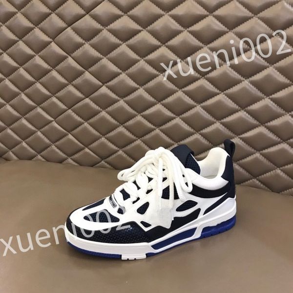 

new designer sneakers plate-forme shoes running shoes thick sole trend light fashion color cool casual lace-up dad shoe, Black