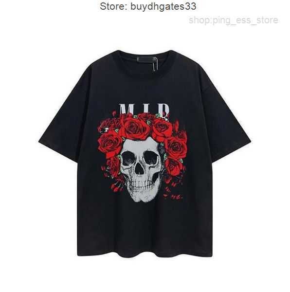 

t shirt men's t-shirts summer graffiti womens designer fashion man t-shirt tees short luxury hip amirly hop streetwear white oversized, White;black