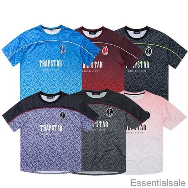 

shirts trapstar t mens football jersey designer tees women summer casual loose quick drying luxury t-shirts short sleeve street fashion 2vt, White;black